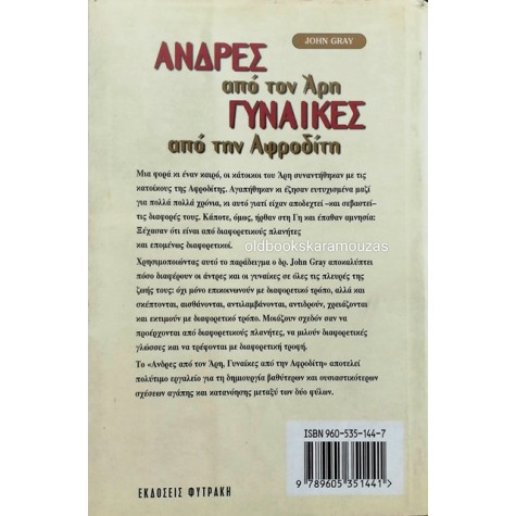 ΑΝΔΡΕΣ ΑΠΟ ΤΟΝ ΑΡΗ ΓΥΝΑΙΚΕΣ ΑΠΟ ΤΗΝ ΑΦΡΟΔΙΤΗ