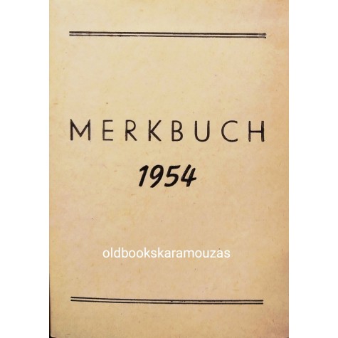 ΗΜΕΡΟΛΟΓΙΟ ΤΣΕΠΗΣ 1954