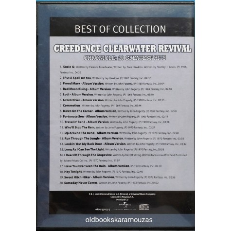 CREEDENCE CLEARWATER REVIVAL - BEST OF COLLECTION CD
