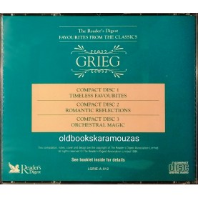 GRIEG - THE READER'S DIGEST FAVOURITES - 3 CD SET