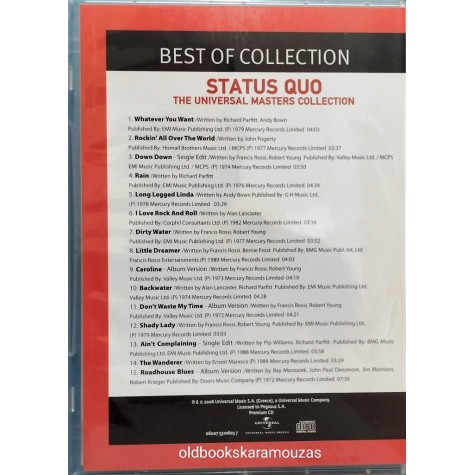 STATUS QUO - BEST OF COLLECTION CD