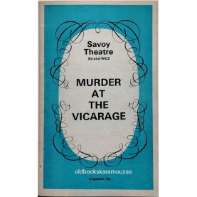 AGATHA CHRISTIE - MURDER AT THE VICARAGE - SAVOY THEATRE 1976