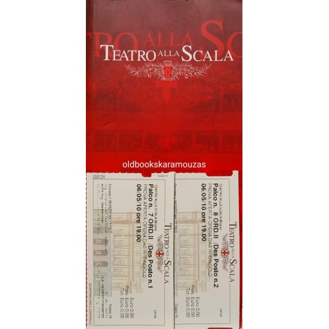 TEATRO ALLA SCALA 2009 - 2010