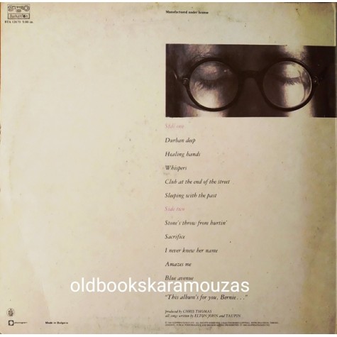 ELTON JOHN - SLEEPING WITH THE PAST
