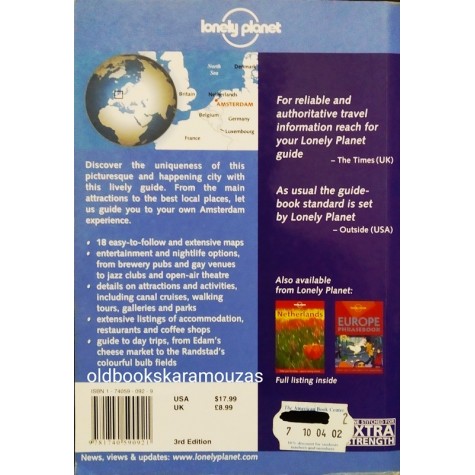 LONELY PLANET - AMSTERDAM
