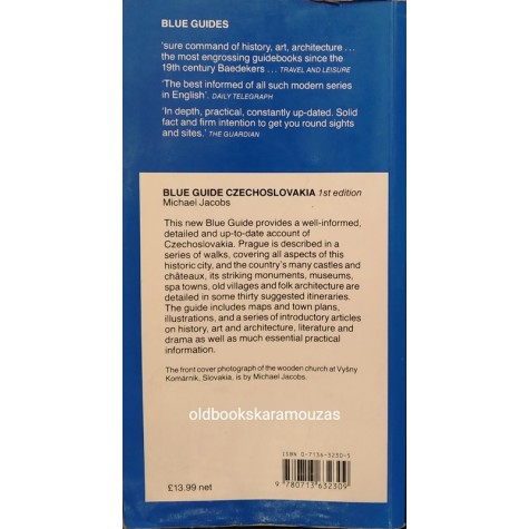 BLUE GUIDE - CZECHOSLOVAKIA