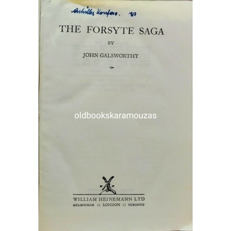 JOHN GALSWORTHY - THE FORSYTE SAGA