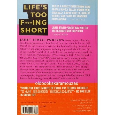 JANET STREET PORTER - LIFE'S TOO F***ING SHORT