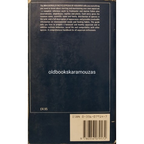THE MACDONALD ENCYCLOPEDIA OF AQUARIA