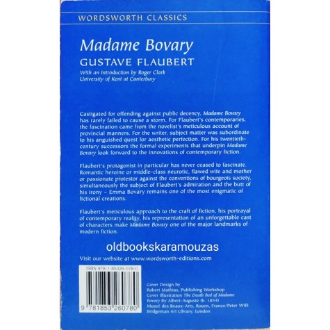 GUSTAVE FLAUBERT - MADAME BOVARY