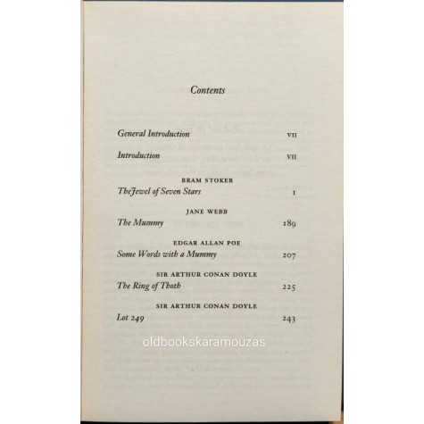 RETURN FROM THE DEAD - A COLLECTION OF CLASSIC MUMMY STORIES (ΣΠΑΝΙΟ)