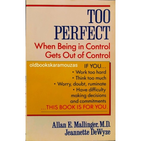 MALLINGER / DEWYZE - TOO PERFECT