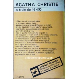 AGATHA CHRISTIE - LE TRAIN DE 16H50